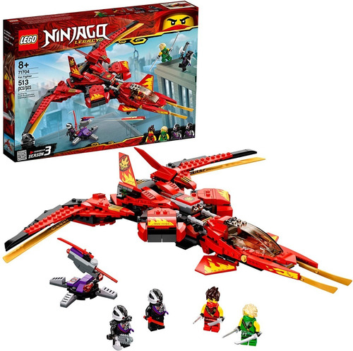 Set de construcción Lego Ninjago Kai fighter 513 piezas  en  caja