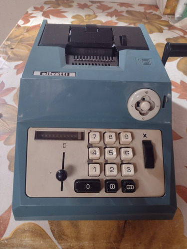 Calculadora Antigua Olivetti 