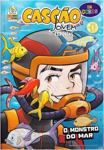 Cascão Jovem Especial Em Cores, De Mauricio De Sousa. 1, Vol. 1. Editorial Panini, Capa Mole, Edição 1 Em Português, 2012