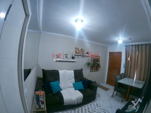 Imagem 4 de 17 de Apartamento Todo Reformado Localizado No Bairro Conceição, Diadema, Com 2 Dormitórios, 1 Vaga, 45 M². - 7016