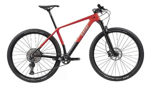 Bicicleta Caloi Elite Carbon Sport Vermelha 17 (semi Nova)