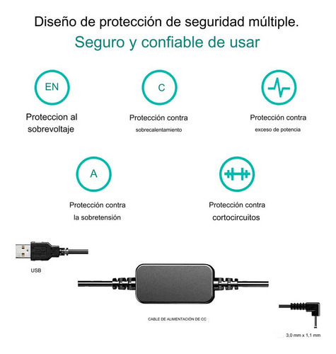 Bp1 Adaptador Corriente Canon Lp E12 Dr12 | Eos M50, M50