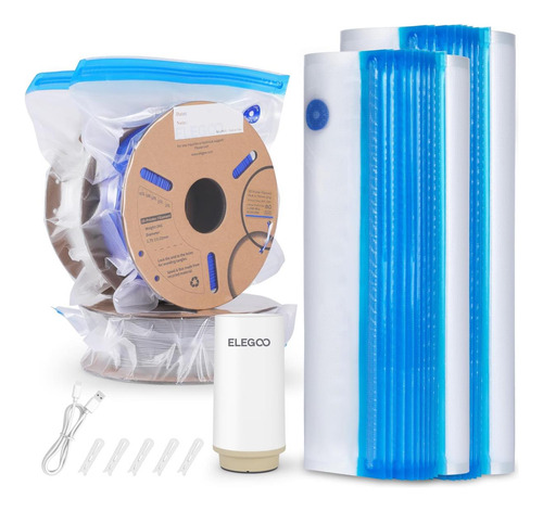 Bolsas De Almacenamiento De Filamentos Elegoo Kit De Bomba E