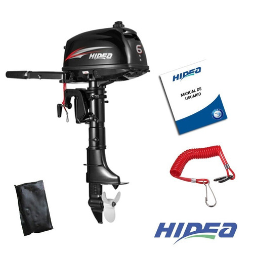 Imagen 4 de 15 de Motor Fuera De Borda Hidea 6 Hp 2 Tiempos