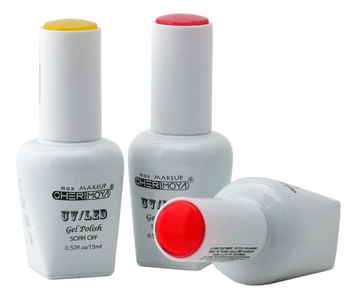 Esmaltes Permanentes Cherimoya 15ml- Variedad De Colores