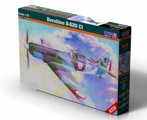 Devoitine D-520 Ci 1/72 Marca Mistercraft