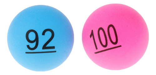 Pelotas Pong De Varios Colores Número 51-100