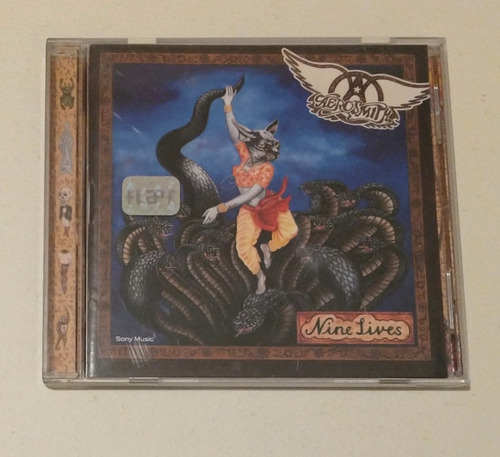 Aerosmith Nine Lives Primera Edicion Brasil/argentina 1997 (Usado)