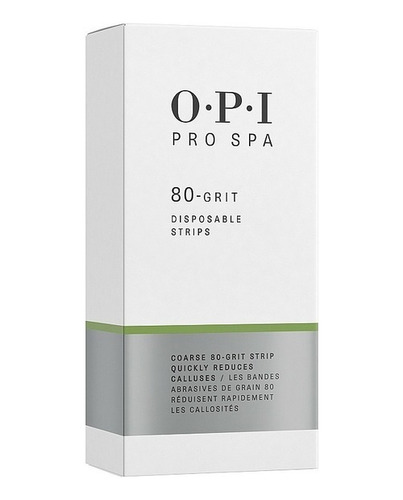 Opi Pro Spa Dual Foot File Repuesto Escofina 80-grit X 20 U.