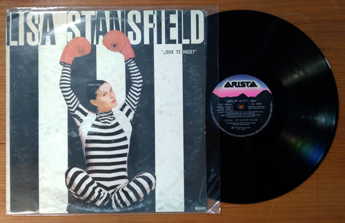 Lisa Stansfield Que Te Hice 1990 Disco Maxi Vinilo