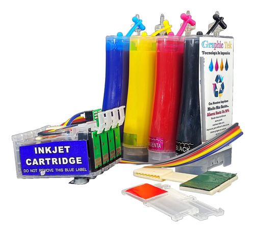 Sistema De Tinta Continua Compatible Epson Nx420 Nx125 Wf320