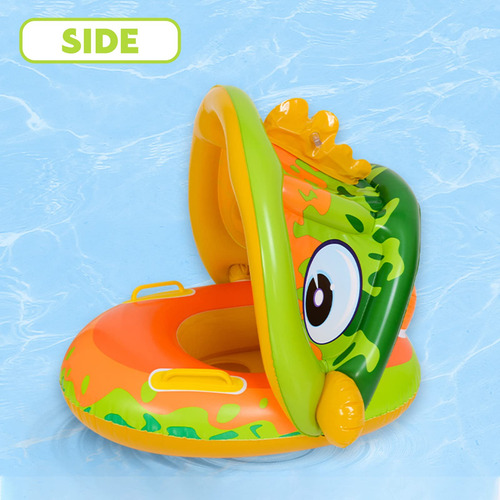 Flotador Inflable Con Toldo Para Bebé Edad De 6 A 36 Meses.