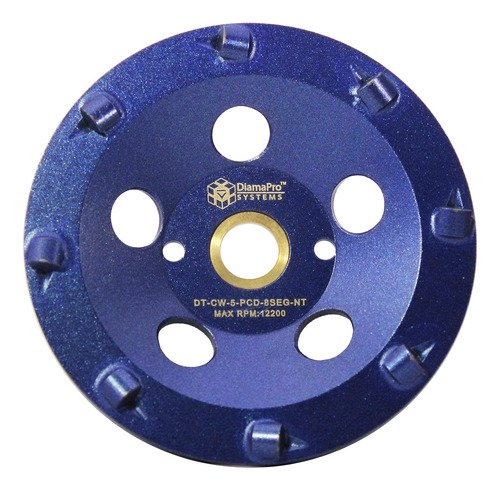 Disco Molienda Concreto No Rosca 5 Pulgadas 8 Segmentos