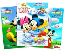 Comprar Mickey Mouse Juego De Libros Para Colorear 3 Libros 96