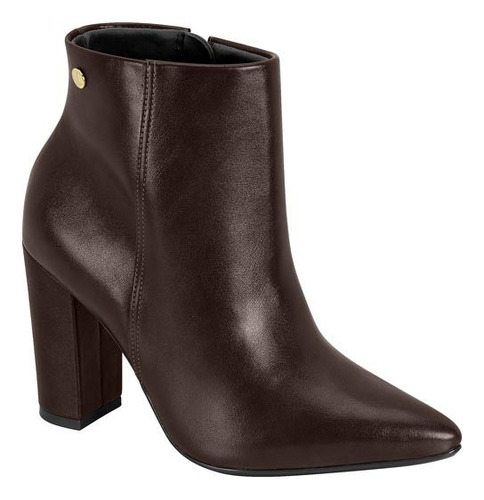 Botinetas Vizzano Cortas Taco 9 Cm 3105 100 Choco Natshoes