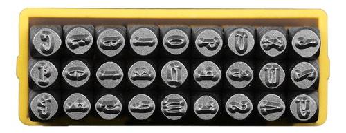 Metal Stampet Letters Digital Punch Punch Punch Tipo B