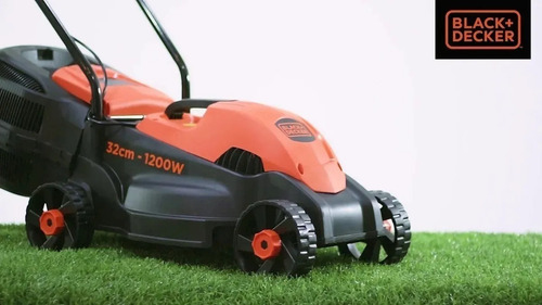 Cortador De Grama Elétrico 1200w C/ Recolhedor Black+decker