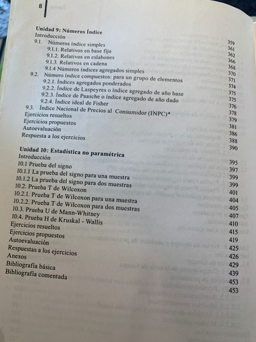 Libro Estadistica Ii Unitec (Usado)
