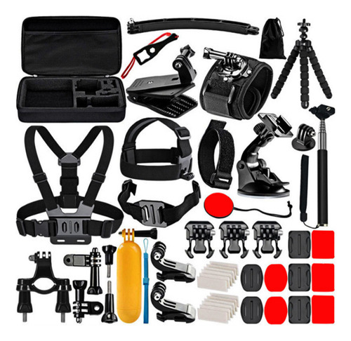 Kit De Accesorios Para Cámaras De Acción 50 En 1 Para Deport