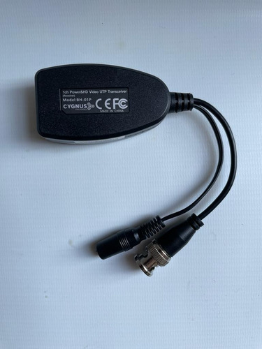 Imagen 3 de 10 de Pack Balun Conector Plug Dc Macho/hembra Apto Cámaras Dahua