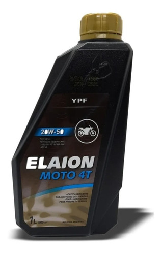 Aceite Elaion Ypf Mineral 4t 20w-50 1 Lt