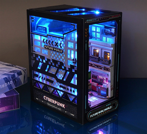 Diy Cottage Cyberpunk Wind Assembly 3d Book