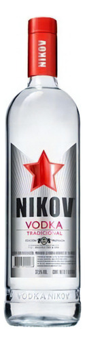 Vodka Trad. 1 Lt Nikov Gin Y Vodka