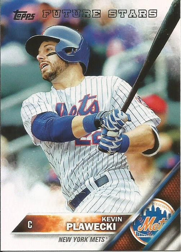 Barajita Kevin Plawecki Future Stars Topps 2016 #326 Mets