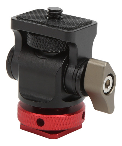 Imagen 5 de 10 de Mini Adaptador De Zapata Fría De Cabeza Esférica De Trípode