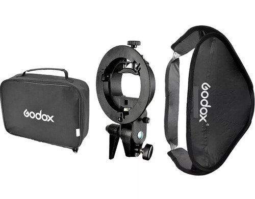 Softbox Godox Caja Suavizadora 60x60 C/bracket P/speedlite