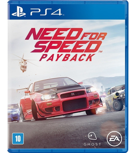 Need For Speed Payback Ps4 Mídia Física Lacrado Original