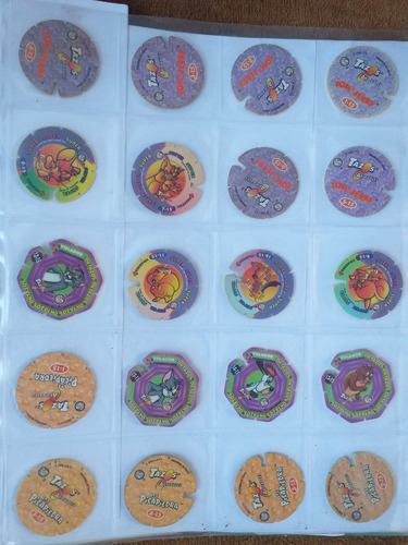 Colección Completa - Tazos Hanna Barbera Y Los Simpson (Usado)