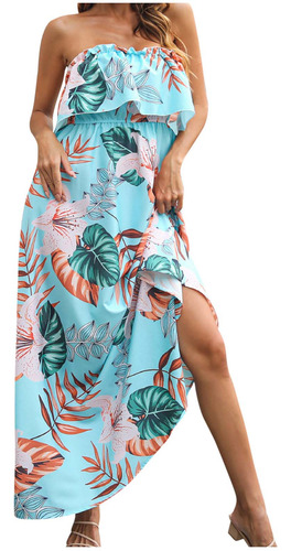 Vestido De Falda Larga Para Mujer, Primavera-verano, Moda Na