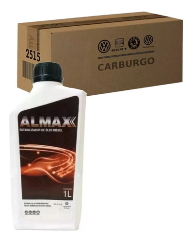 Aditivo Estabilizador Óleo Diesel Vw Almax Amarok Cor Branco