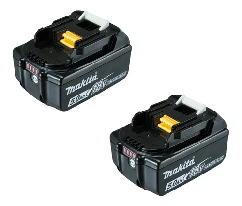Imagem 2 de 7 de Chave De Impacto Dtw450 Makita + 2 Baterias 3ah + Carregador