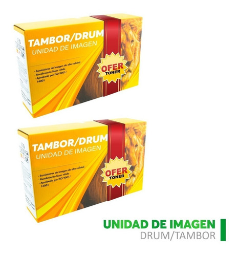 2 Pza Tambor Dr890 Compatible Con Mfc-l6700dw