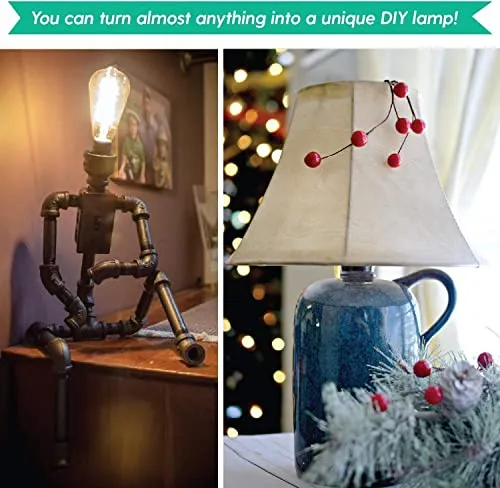 Kit De Cableado Para Lámpara «i Like That Lamp», Latón Envej