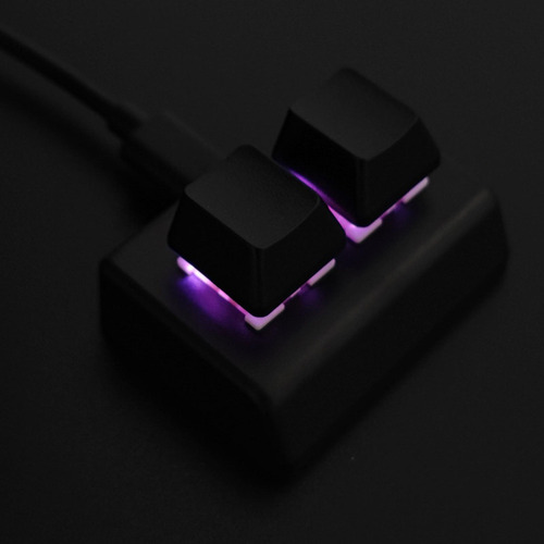 Copiar Y Pegar 2 Teclas Teclado Red Axis Usb Mini Negro