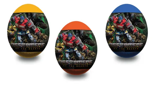 Huevo De Plastico Transformers