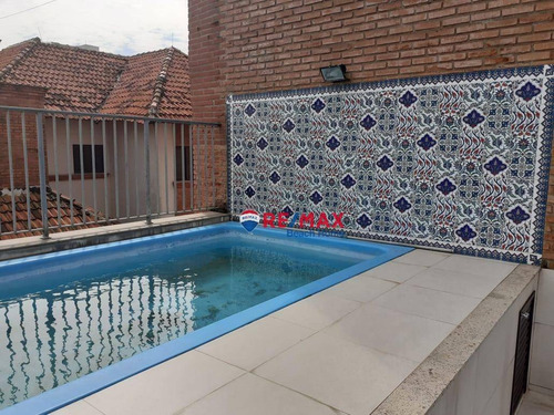 Imagem 6 de 30 de Cobertura Com 6 Dormitórios À Venda, 230 M² Por R$ 950.000,00 - Praia Da Enseada - Guarujá/sp - Co0186