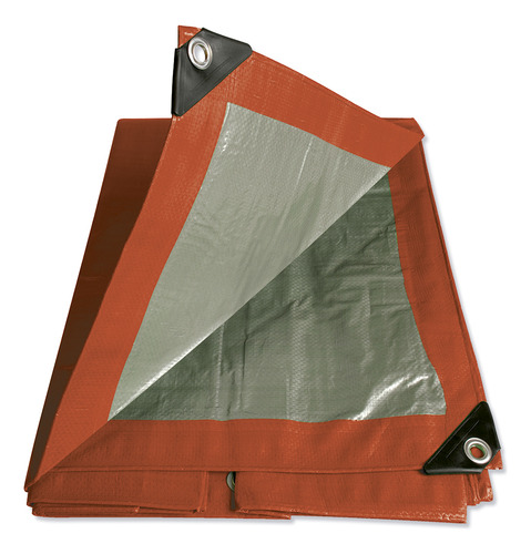 Lona Toldo De Polietileno Rojo 5x6 Metros Foy Lem5x6r