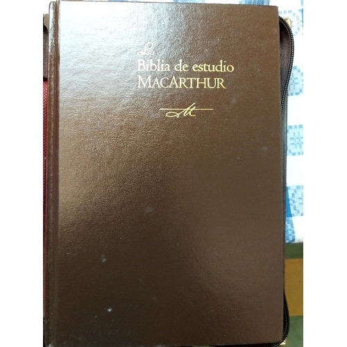 Biblia De Estudio Mac Arthur. Tapa Dura. Buen Estado.