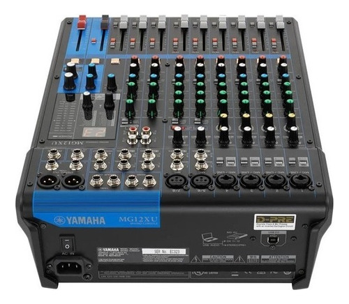 Mesa Som Yamaha Mg 12xu 12 Canais, Usb E 127/220V