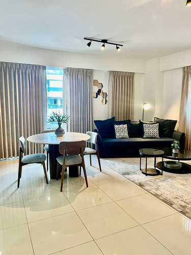 Apartamento Amueblado En Alquiler Ubicado En Evaristo Morales