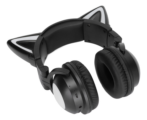 Auriculares Estéreo Bluetooth Con Oreja De Gato Con Micrófon