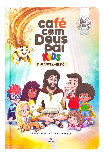 Café Com Deus Pai Kids Meu Super Herói 2025 Devocional Infantil Capa Dura Com Marca Página