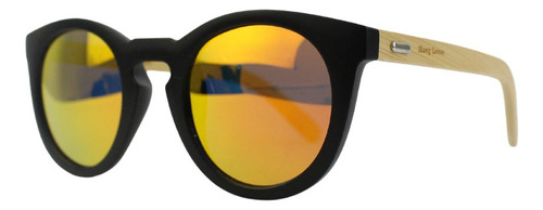 Óculos De Sol Hang Loose Proteção Uv400 Espelhado Pol0207-c3 Cor Preto
