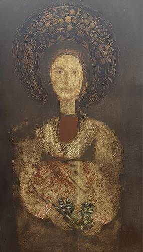 Hugo Irureta Artista Plástico Oleo Sobre Tela 148 Cm X 60 Cm (Usado)
