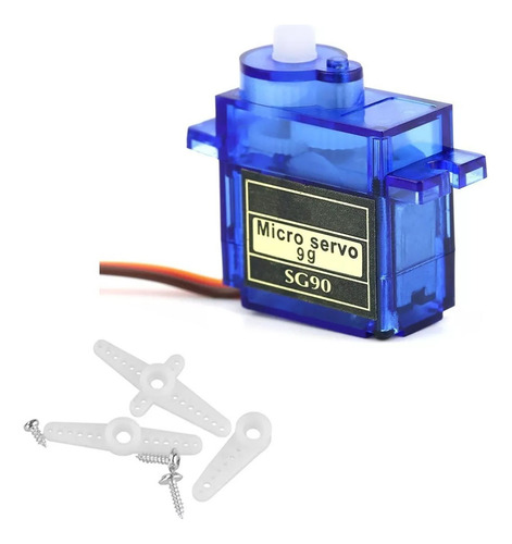 Go 10 Servomotor Micro Sg90 1.6kg Servo Motor Arduino