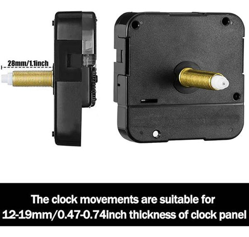 Para . Mecanismo De Movimiento Del Reloj De Pared De Eje.